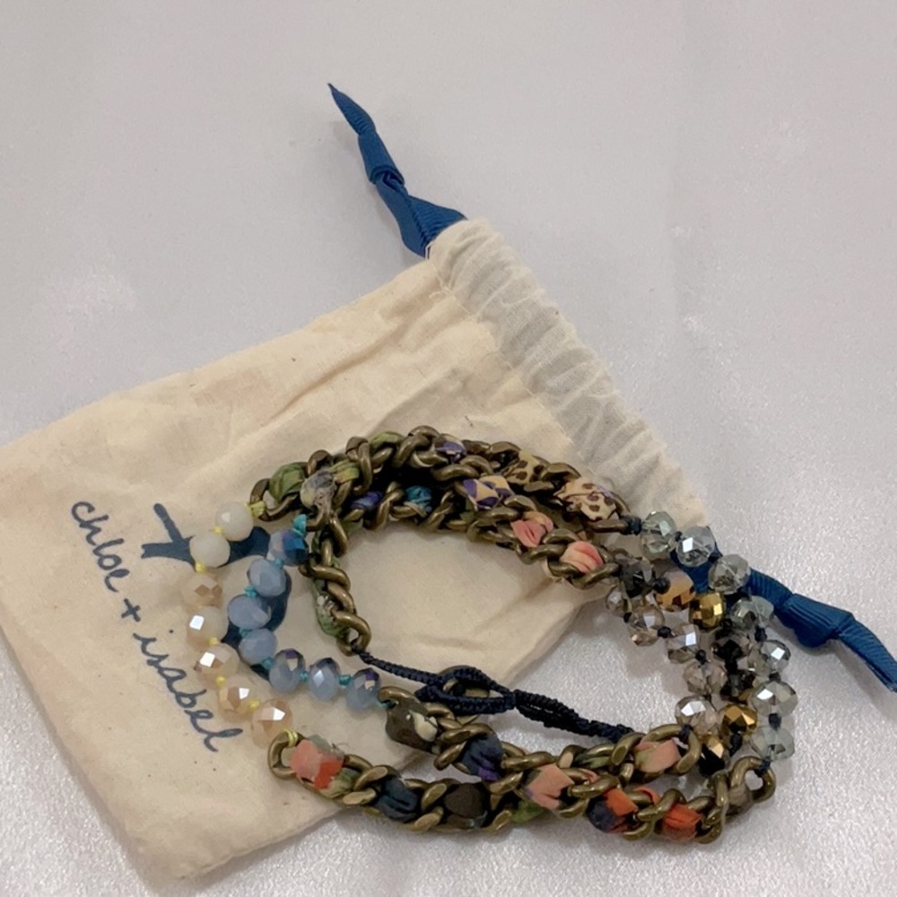 C&I wrap bracelet. Or wear as necklace. New.